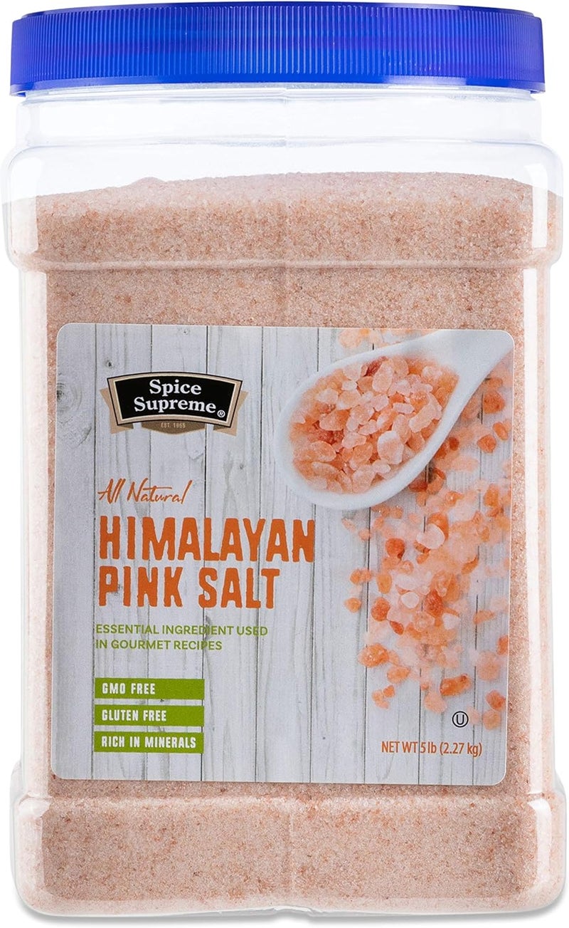 Spice Supreme Pure Himalayan Pink Salt - 5 LB - Image 3